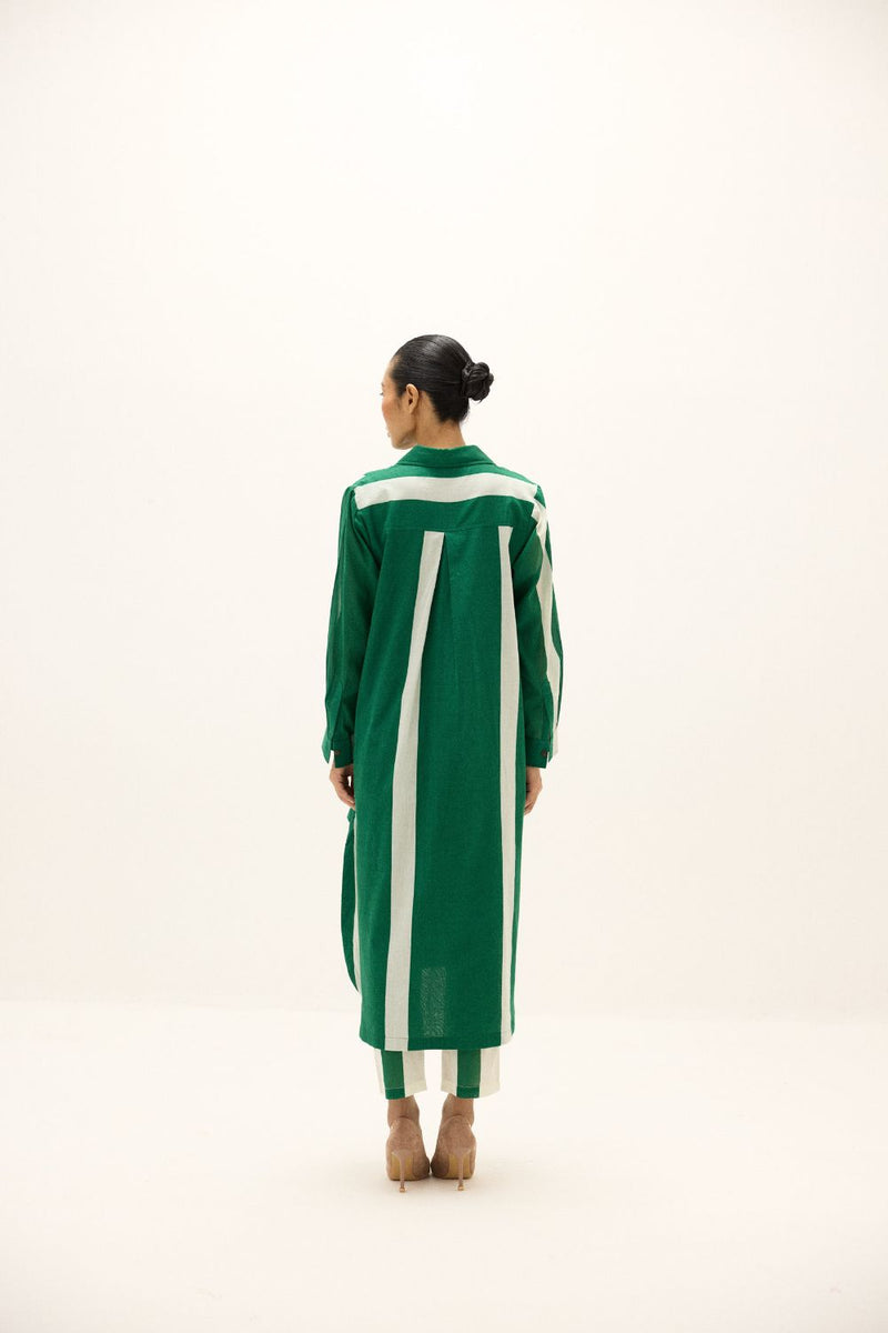 Stream Lines Co ord Set mul by Khara Kapas in multi for women in Singapore