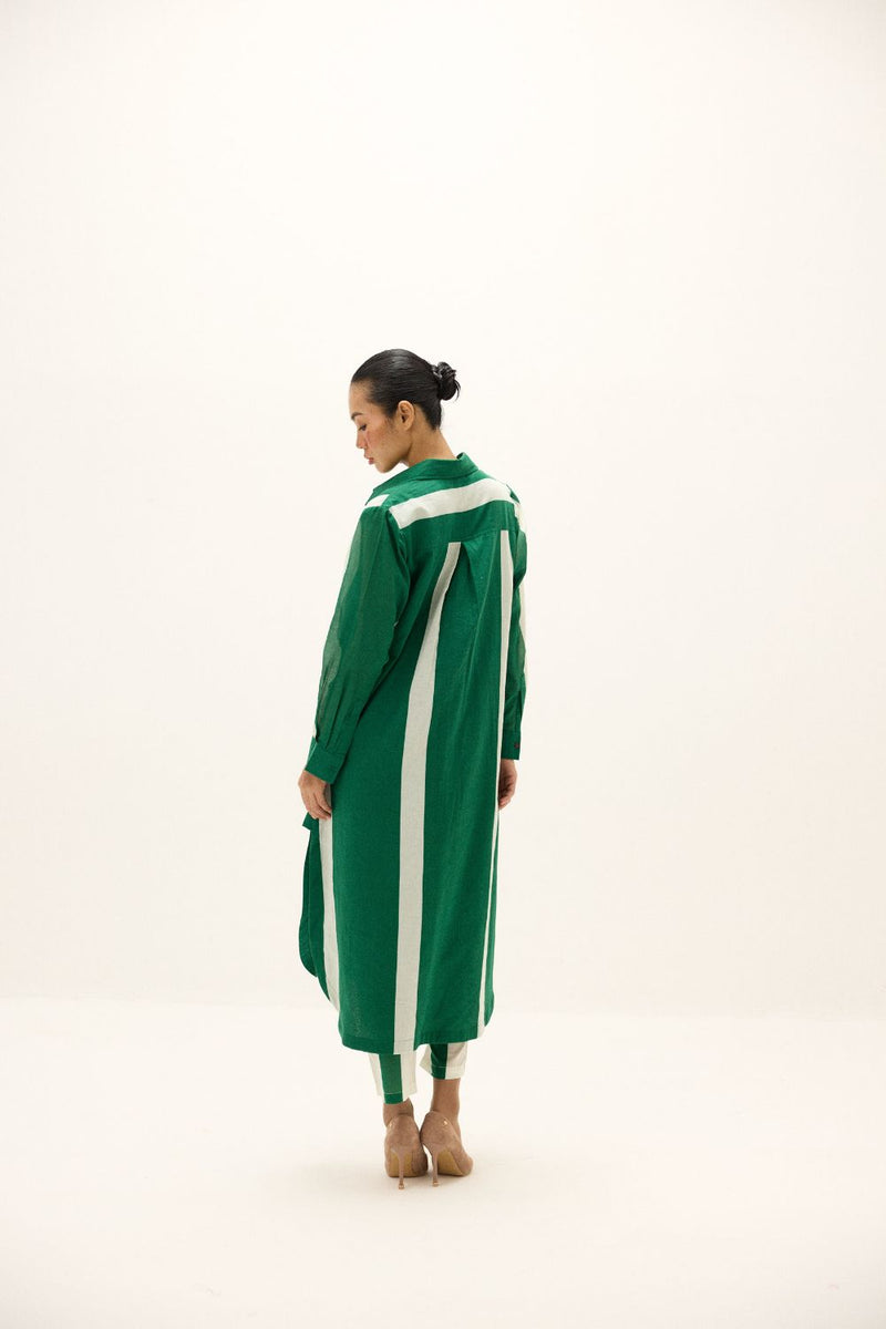 Stream Lines Co ord Set mul by Khara Kapas in multi for women in Singapore
