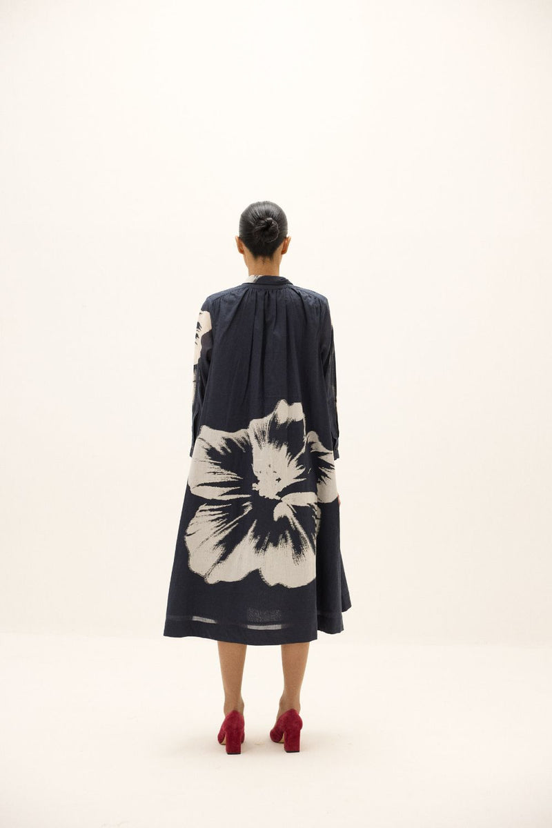 Lioris Shirt Dress mul by Khara Kapas in multi for women in Singapore