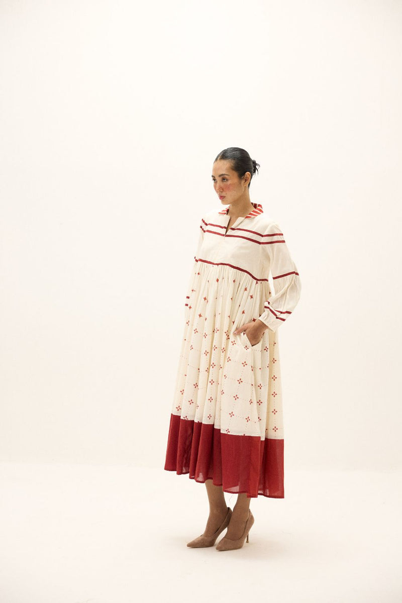 Symphony Dress mul by Khara Kapas in multi for women in Singapore