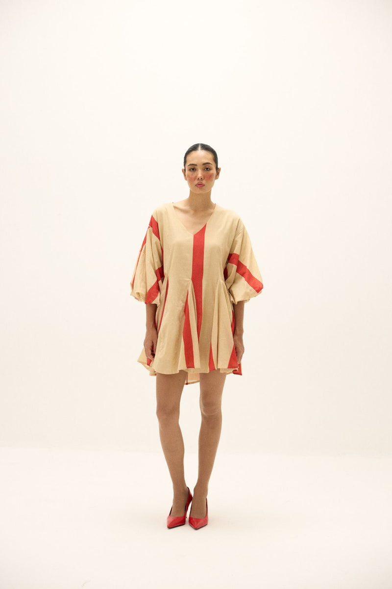 Sandline Dress mul by Khara Kapas in multi for women in Singapore