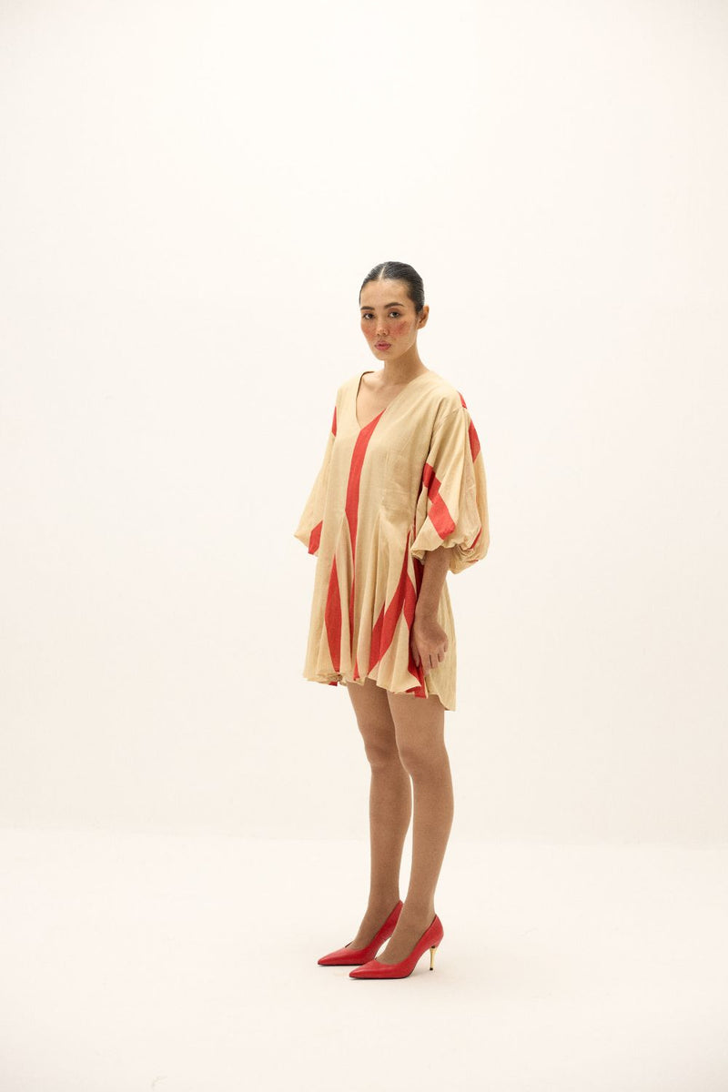Sandline Dress mul by Khara Kapas in multi for women in Singapore