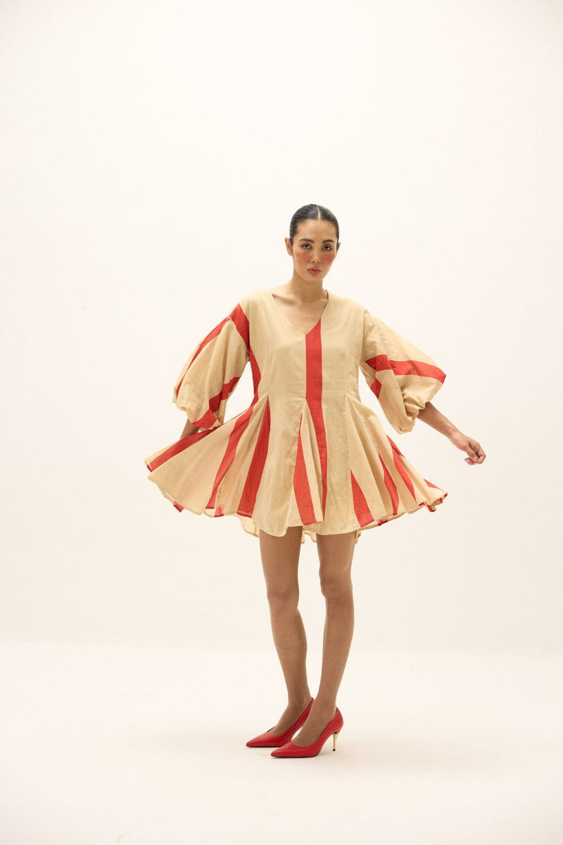 Sandline Dress mul by Khara Kapas in multi for women in Singapore