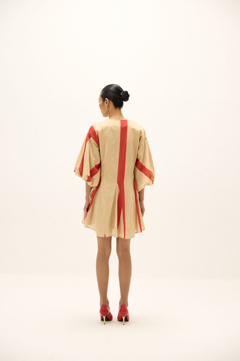 Sandline Dress mul by Khara Kapas in multi for women in Singapore
