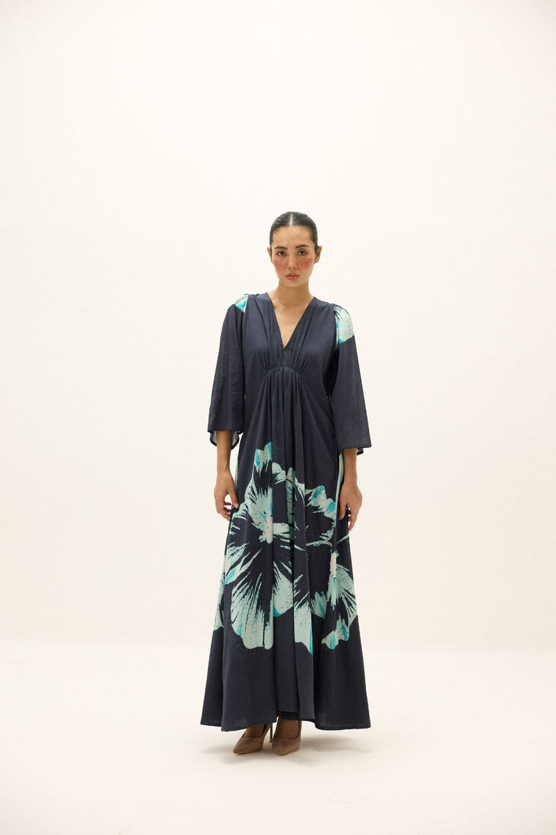 Celestine Dress mul by Khara Kapas in multi for women in Singapore