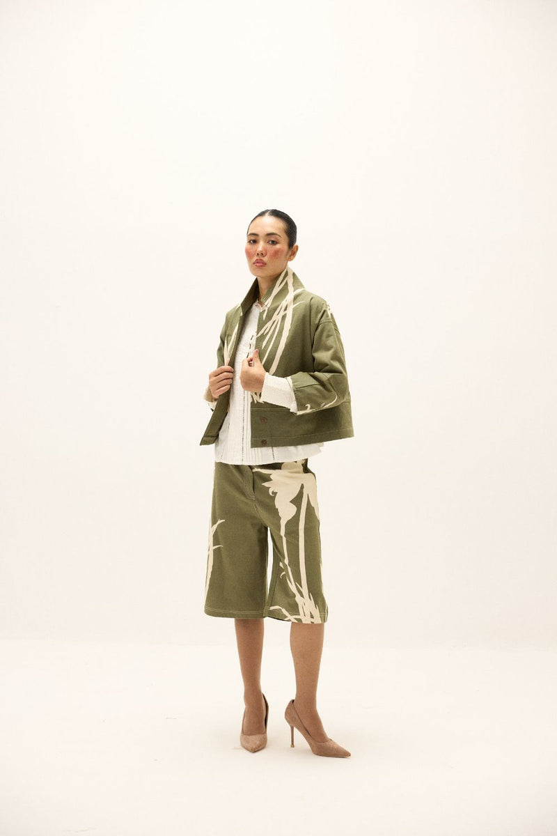 Fennel Co ord Set mul by Khara Kapas in multi for women in Singapore