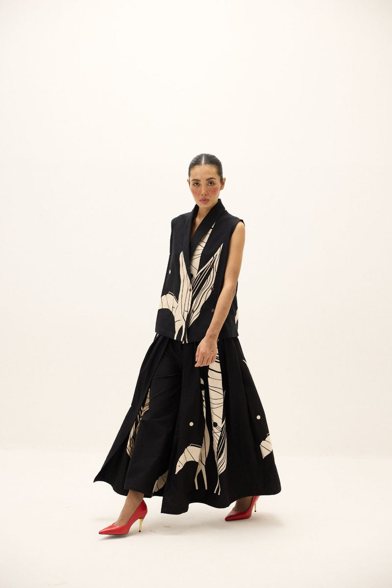 Palmsway Co ord Set mul by Khara Kapas in multi for women in Singapore