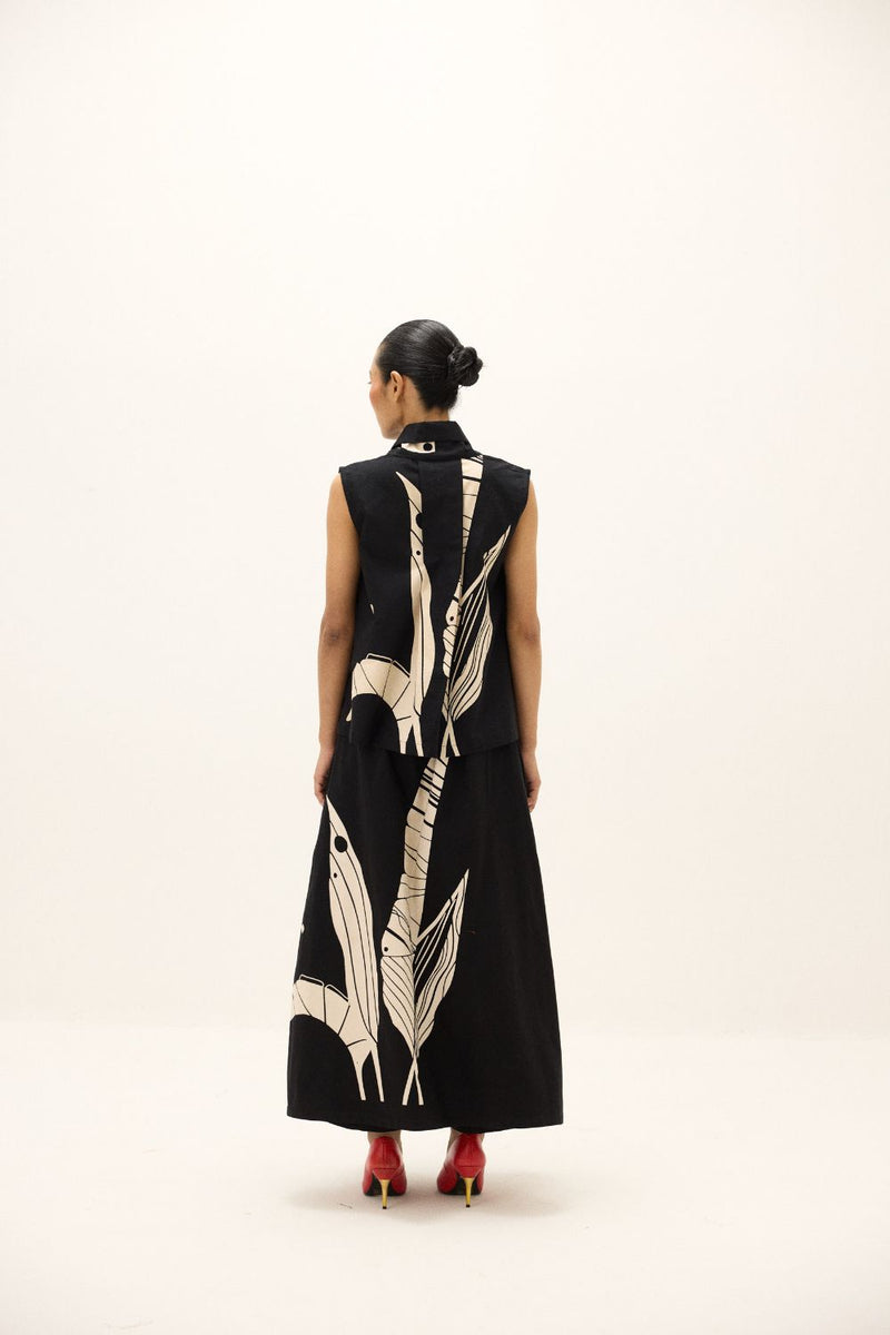 Palmsway Co ord Set mul by Khara Kapas in multi for women in Singapore