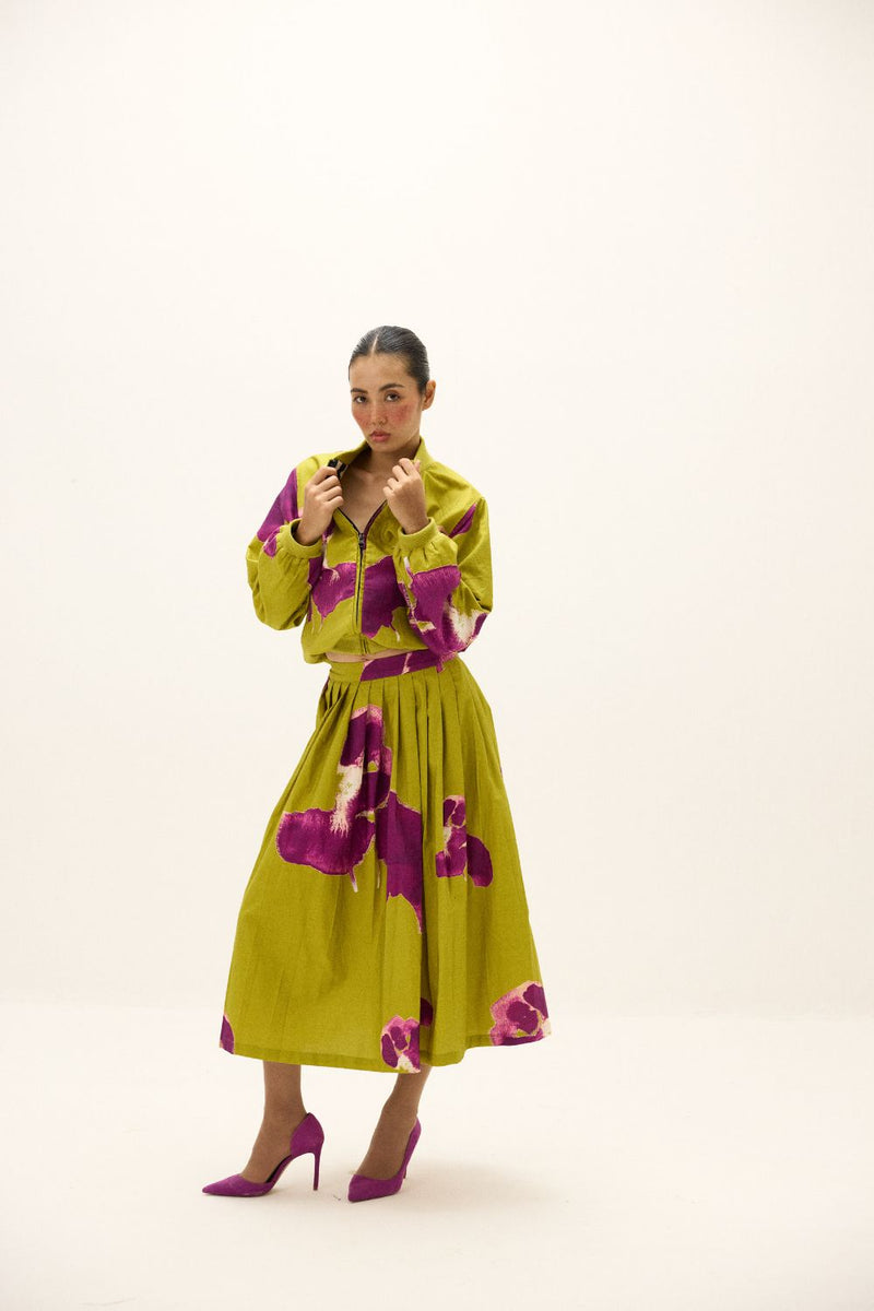 Ladybloom Co ord Set mul by Khara Kapas in multi for women in Singapore