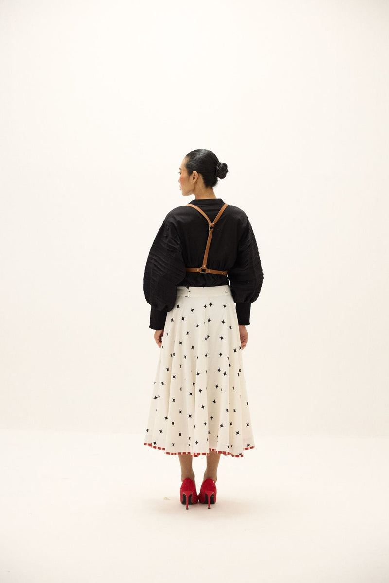 Mistwalk Skirt mul by Khara Kapas in multi for women in Singapore