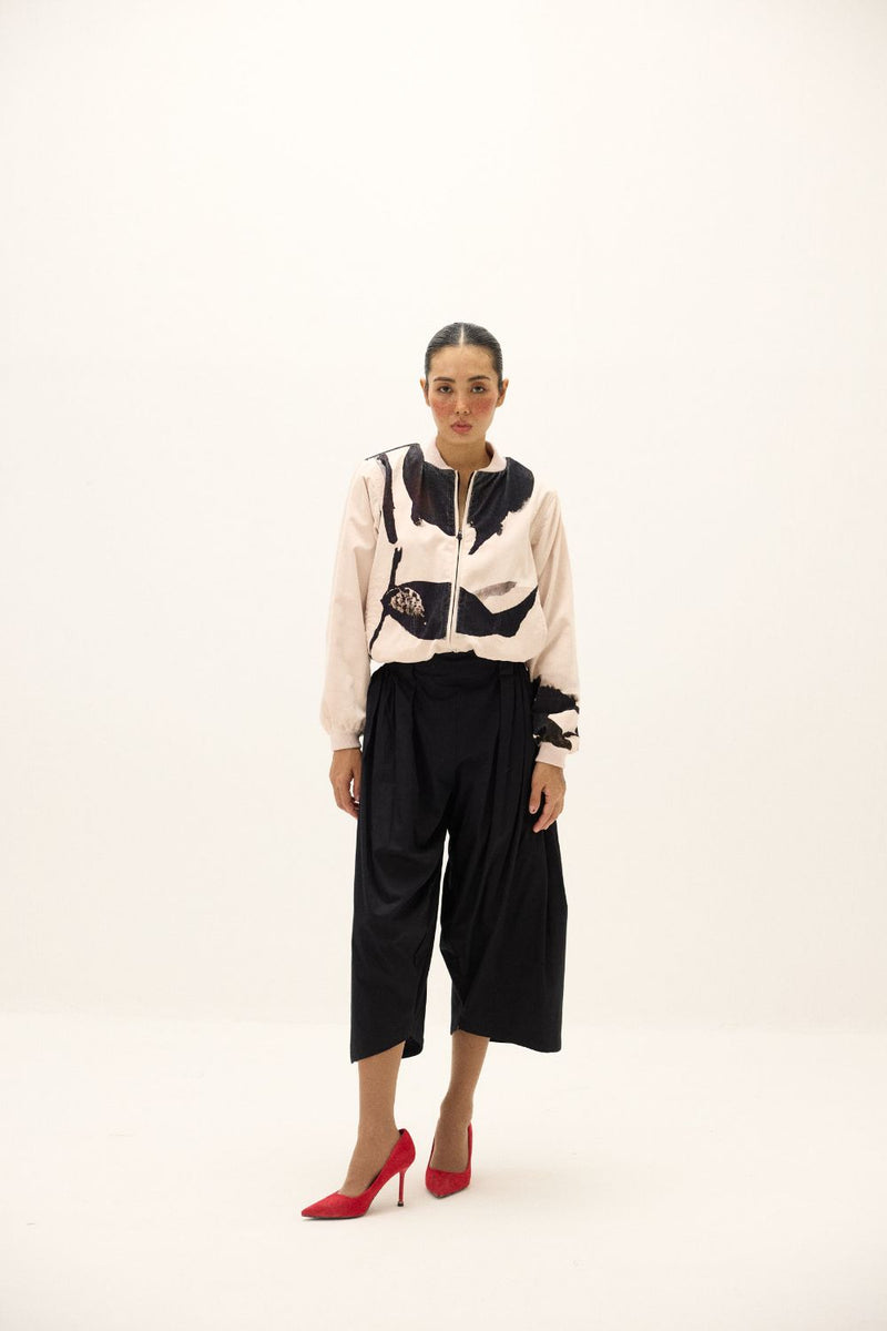Alba Bomber Jacket mul by Khara Kapas in multi for women in Singapore