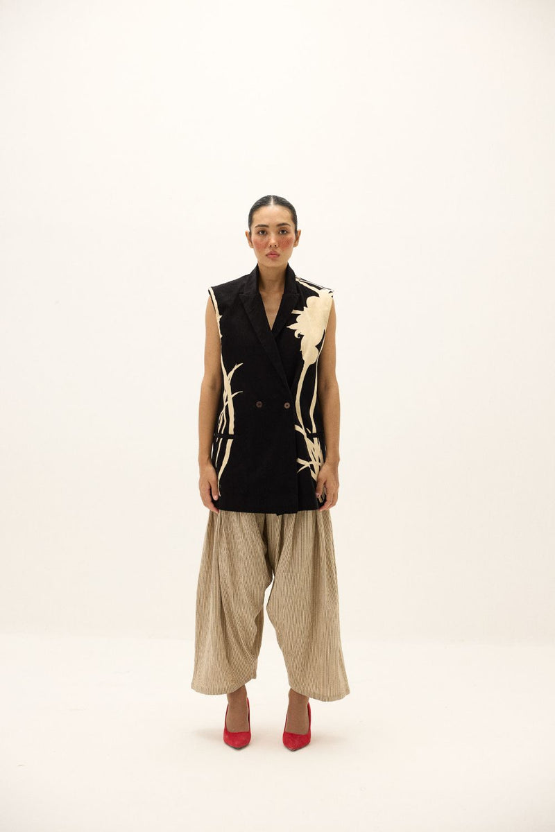 Haze Blazer mul by Khara Kapas in multi for women in Singapore