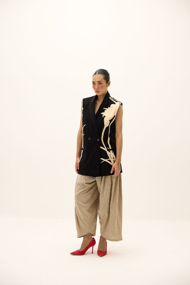 Haze Blazer mul by Khara Kapas in multi for women in Singapore