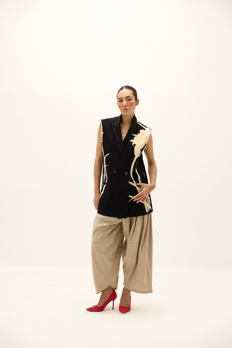 Haze Blazer mul by Khara Kapas in multi for women in Singapore