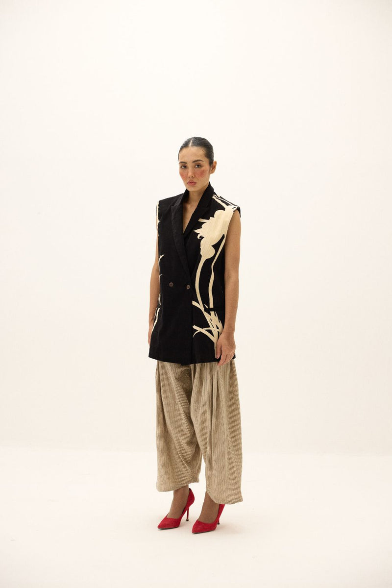Haze Blazer mul by Khara Kapas in multi for women in Singapore