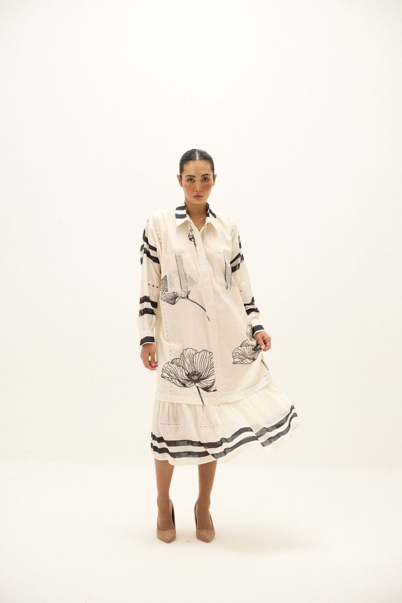 Frostline Dress mul by Khara Kapas in multi for women in Singapore
