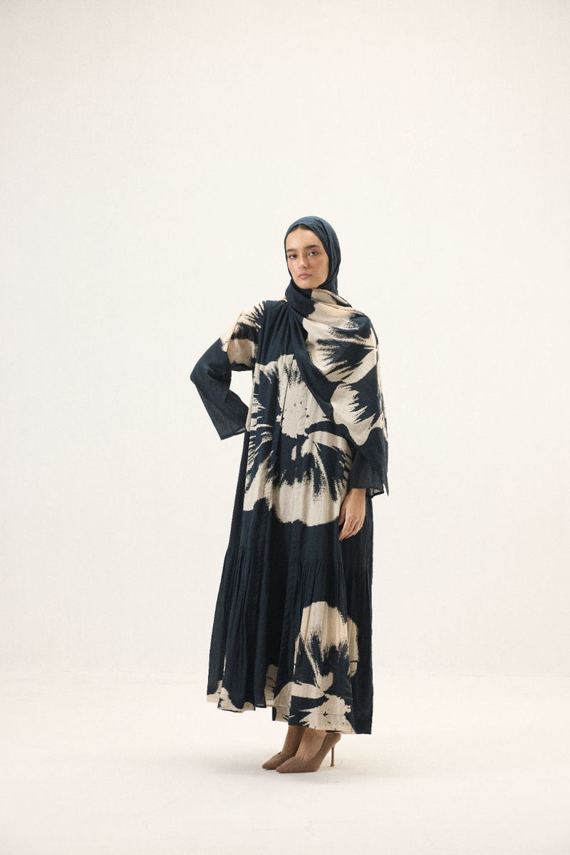 Thalia set mulmul by Khara Kapas in blue for women in Singapore