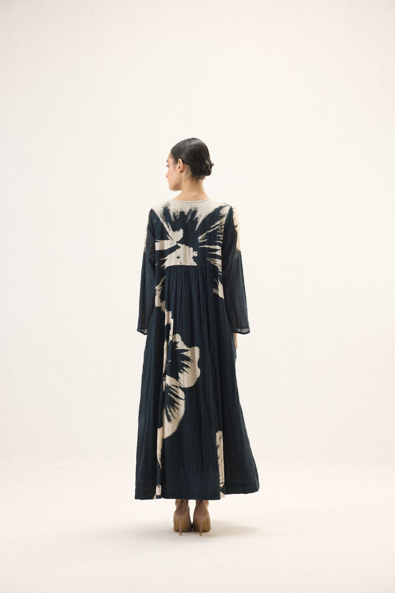 Thalia set mulmul by Khara Kapas in blue for women in Singapore