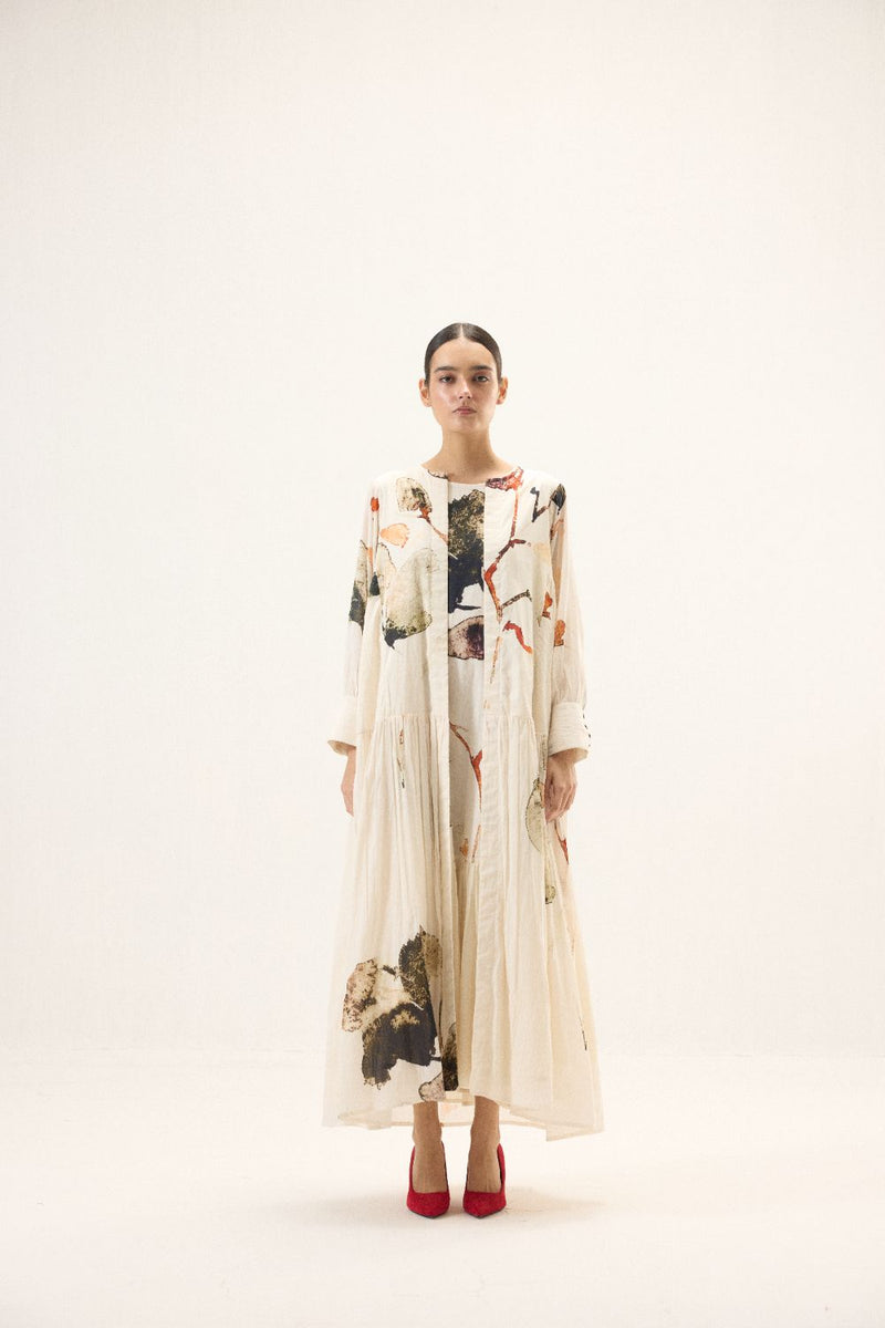 Clara set mulmul by Khara Kapas in white for women in Singapore