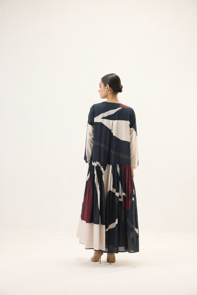 Ebonel set mulmul by Khara Kapas in multi for women in Singapore