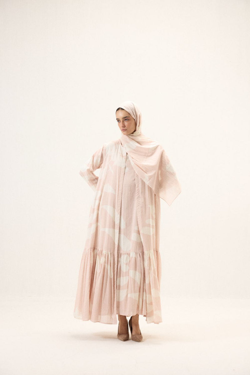 Ophelia set mulmul by Khara Kapas in pink for women in Singapore