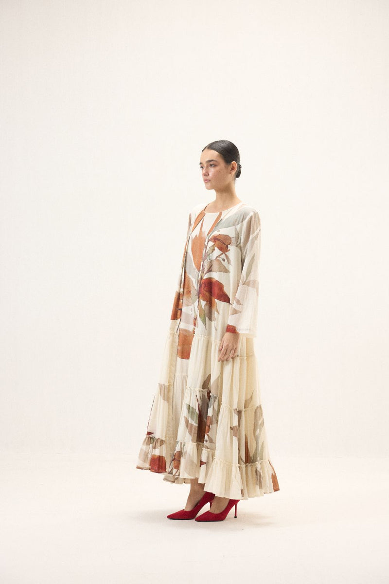 Eirene set mulmul by Khara Kapas in white for women in Singapore