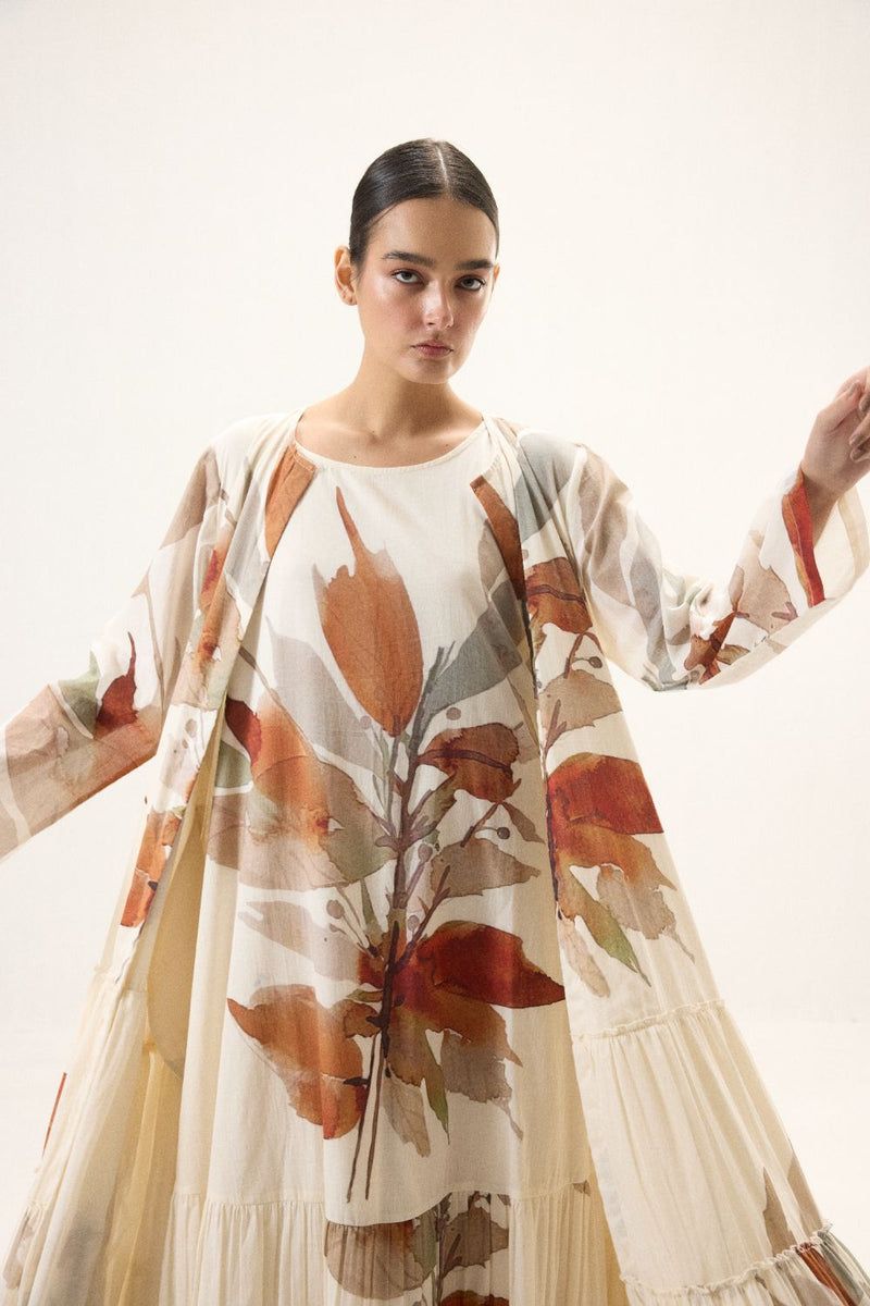 Eirene set mulmul by Khara Kapas in white for women in Singapore