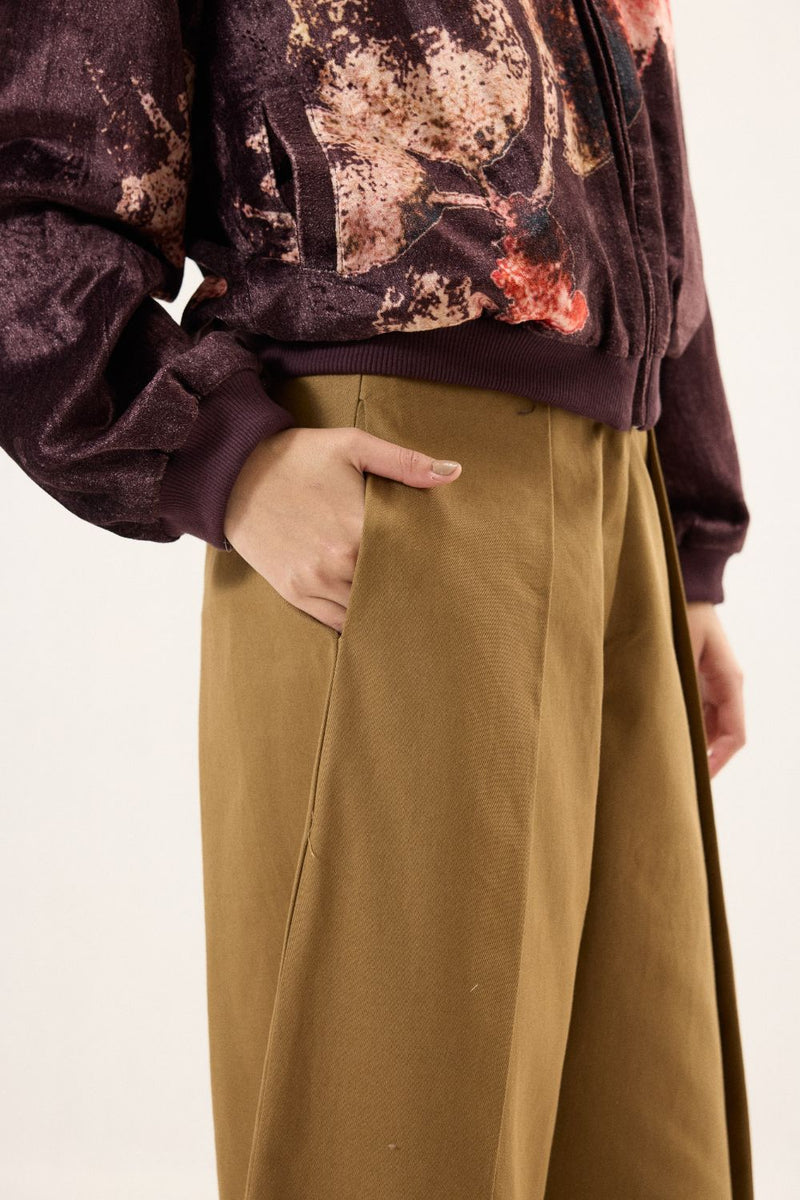 Sandfall Pants twill by Khara Kapas for women in Singapore