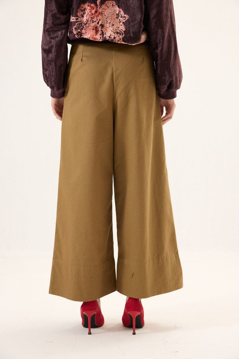 Sandfall Pants twill by Khara Kapas for women in Singapore