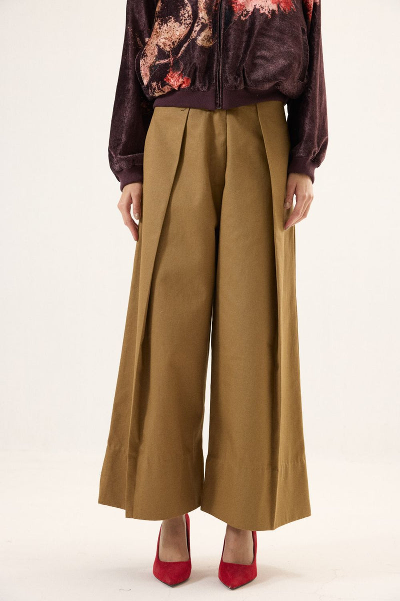 Sandfall Pants twill by Khara Kapas for women in Singapore