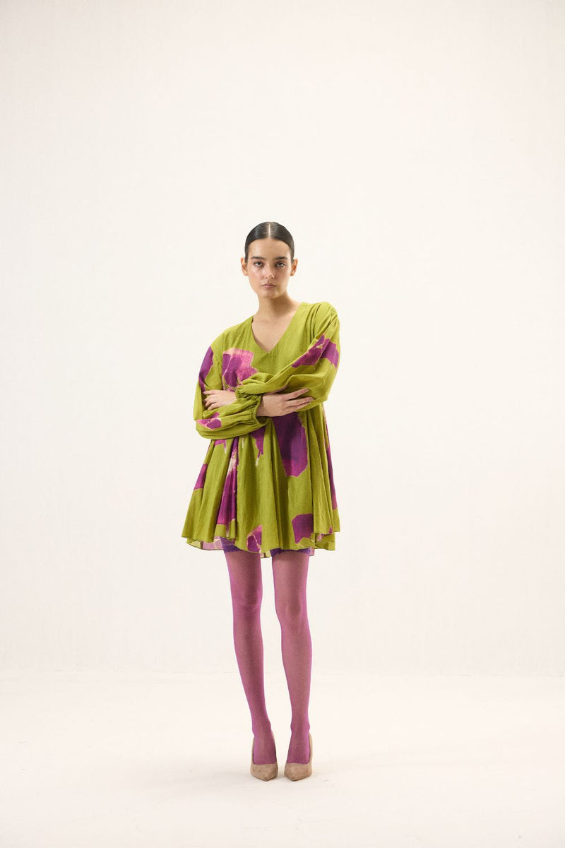 Zest Dress mulmul by Khara Kapas for women in Singapore