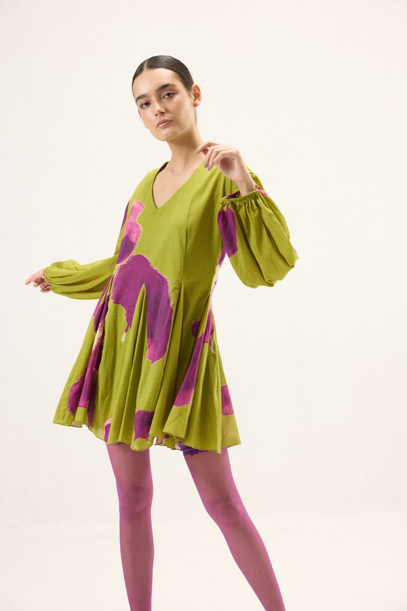 Zest Dress mulmul by Khara Kapas for women in Singapore