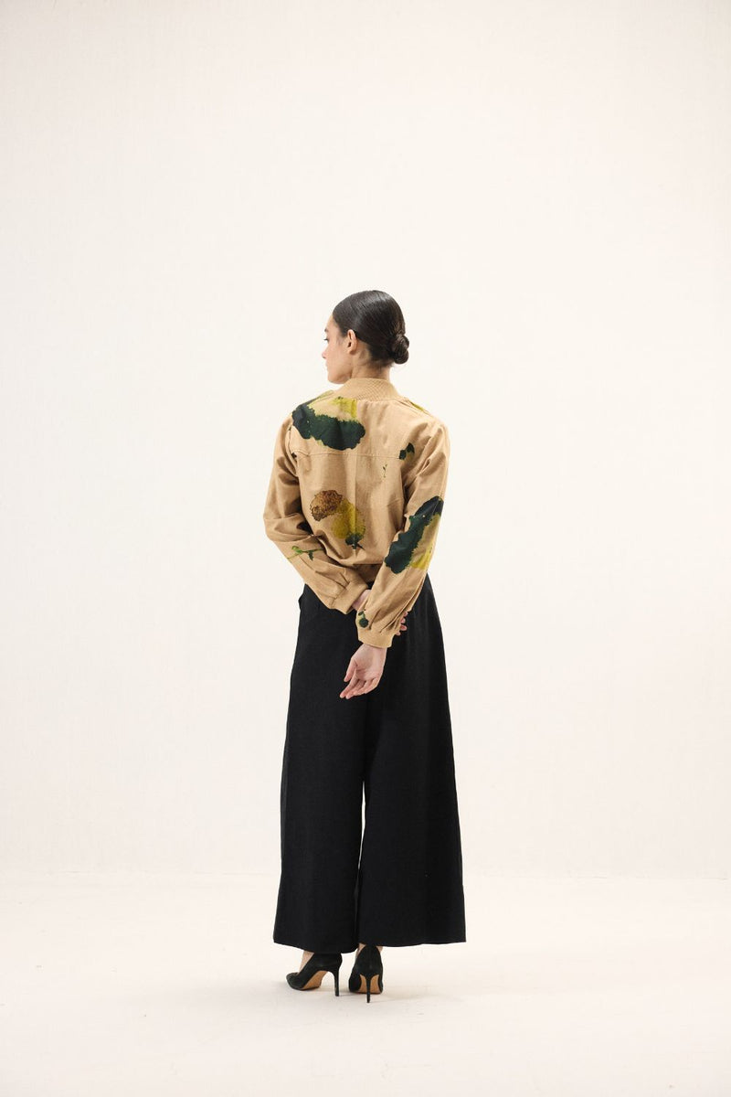 Sunstone Bomber Jacket mulmul by Khara Kapas for women in Singapore