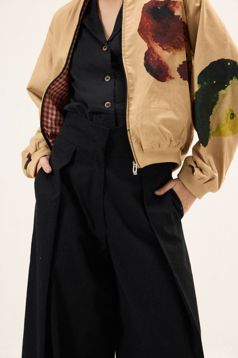 Sunstone Bomber Jacket mulmul by Khara Kapas for women in Singapore