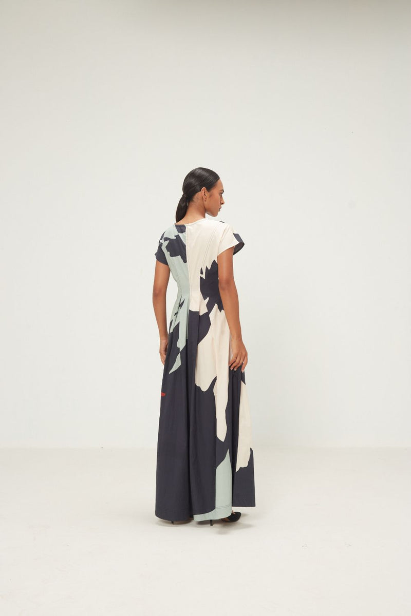 Luni Jumpsuit poplin by Khara Kapas in mulricolor for women in Singapore