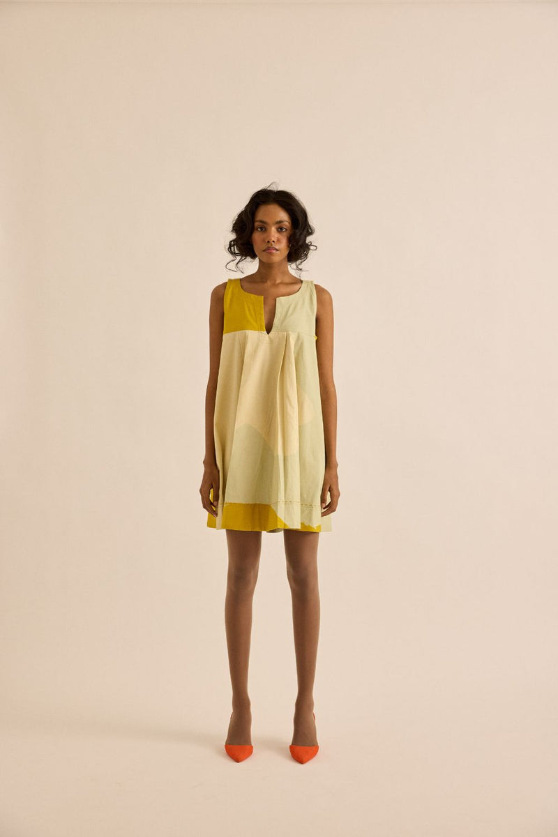 Granola Dress mul by Khara Kapas in multi for women in Singapore