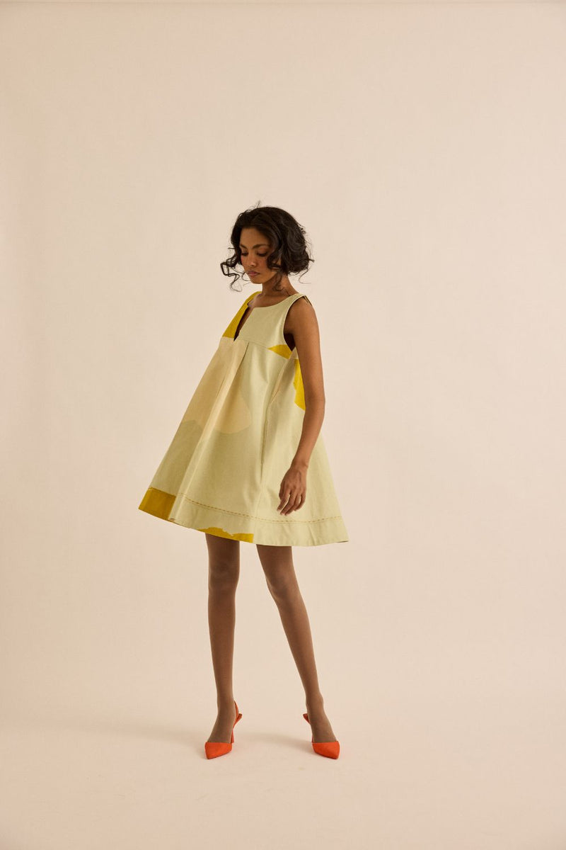 Granola Dress mul by Khara Kapas in multi for women in Singapore