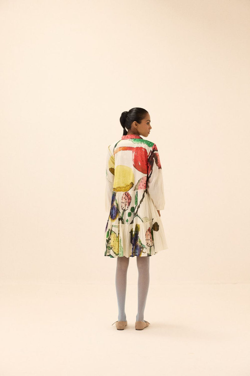 Wall Flower Dress mul by Khara Kapas in multi for women in Singapore