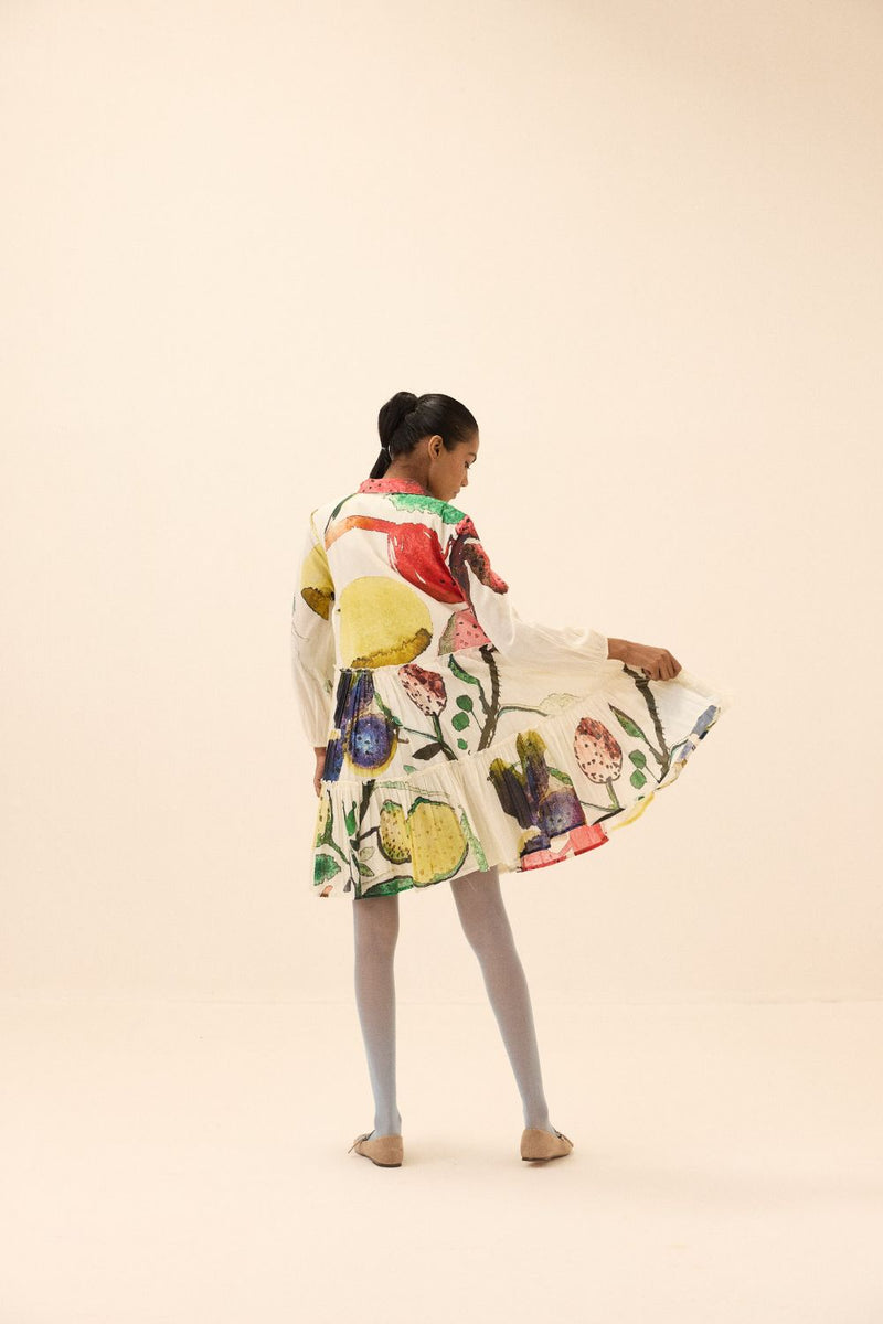 Wall Flower Dress mul by Khara Kapas in multi for women in Singapore