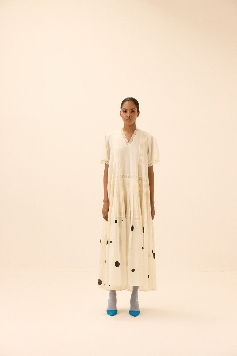 Hourglass Dress mul by Khara Kapas in black for women in Singapore