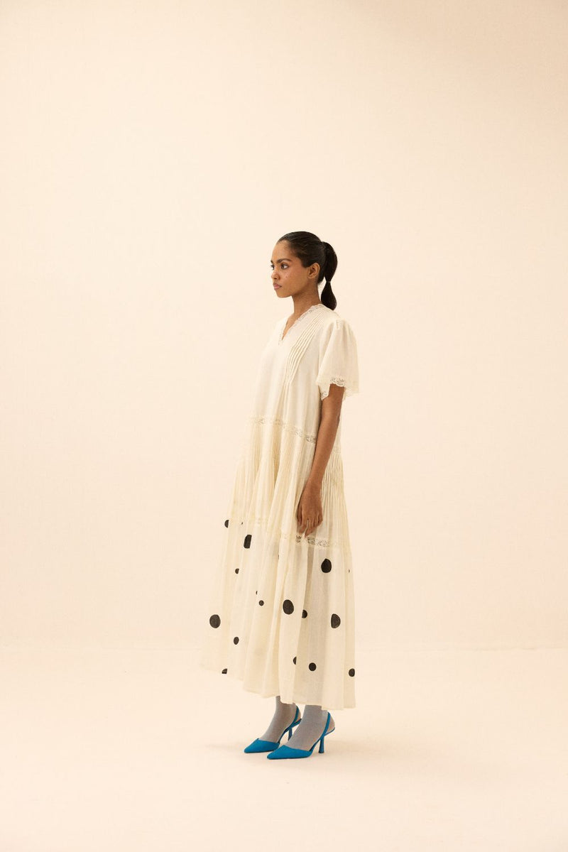 Hourglass Dress mul by Khara Kapas in black for women in Singapore