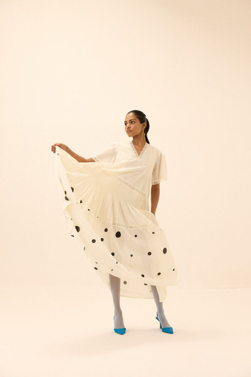 Hourglass Dress mul by Khara Kapas in black for women in Singapore