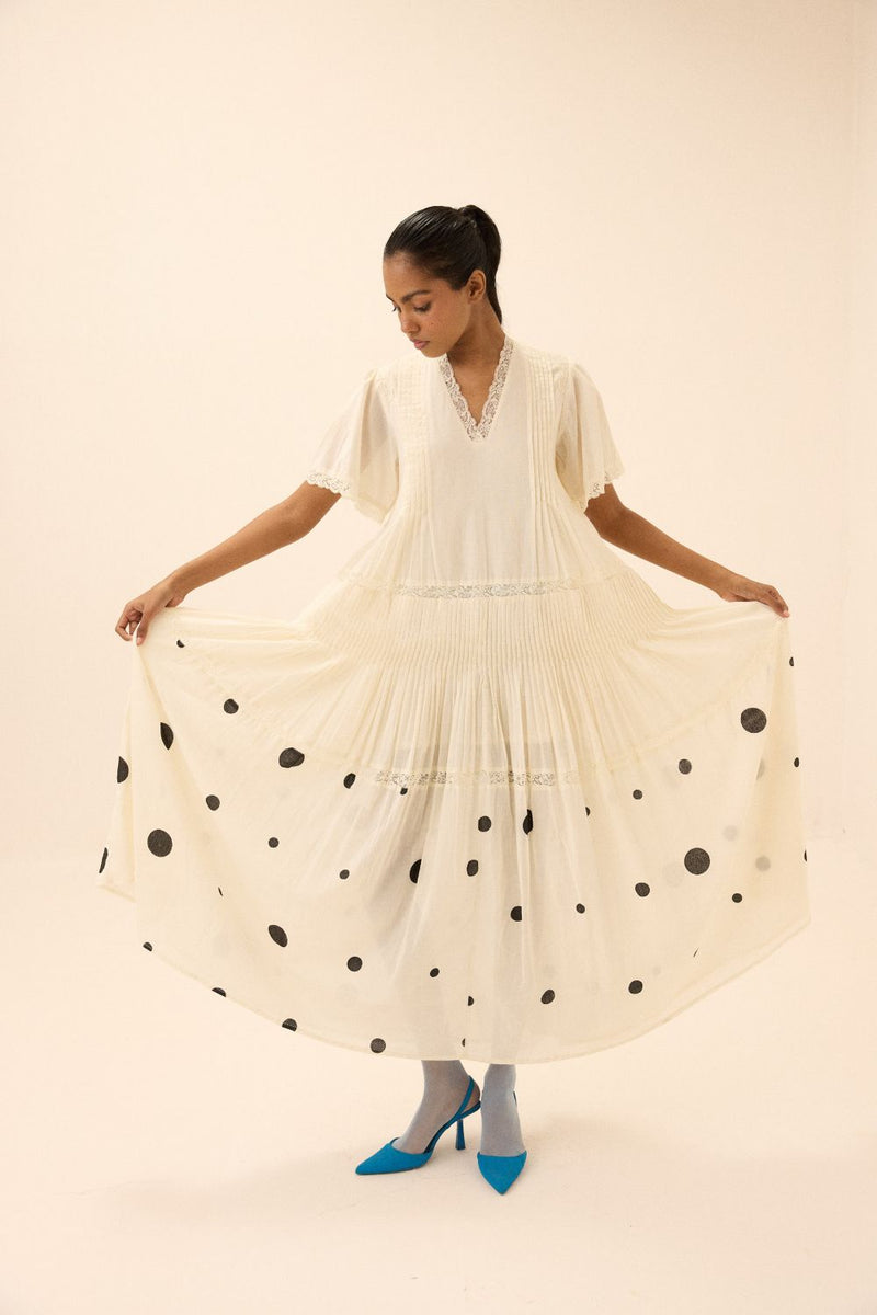 Hourglass Dress mul by Khara Kapas in black for women in Singapore