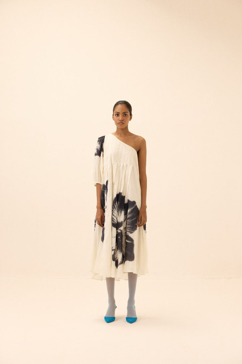 Iceberg Dress mul by Khara Kapas in black for women in Singapore