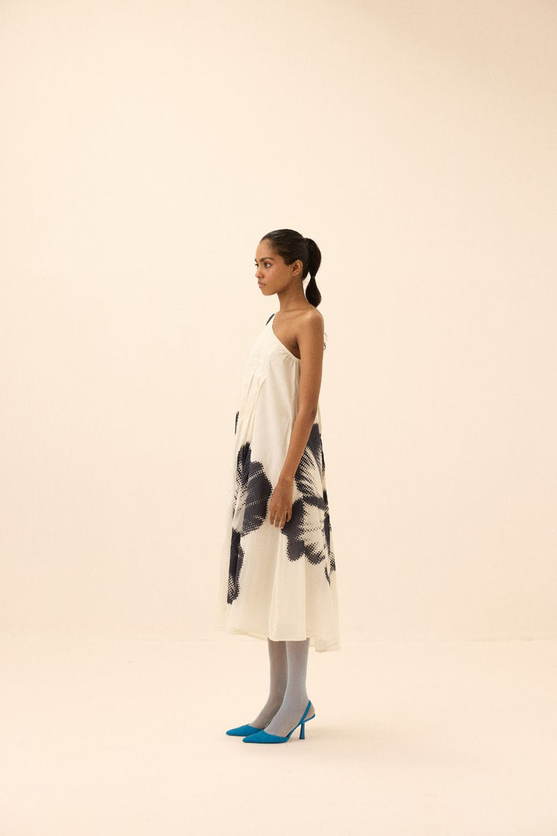 Iceberg Dress mul by Khara Kapas in black for women in Singapore