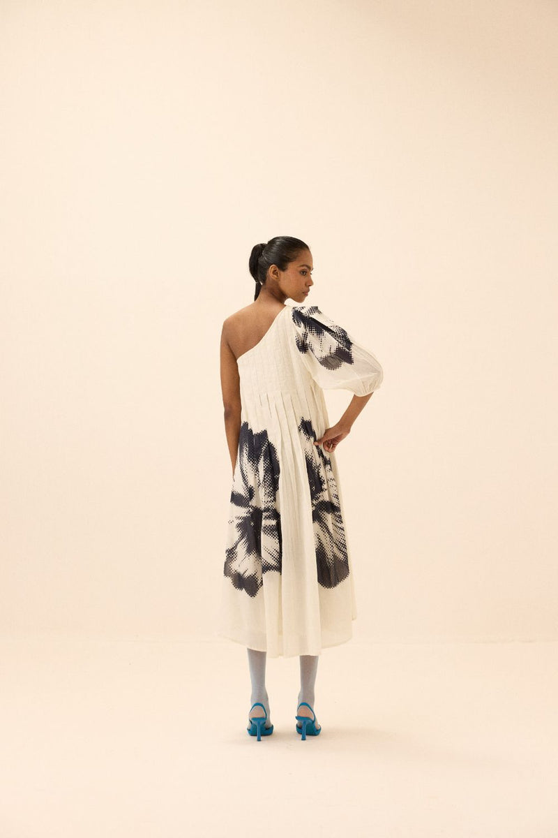 Iceberg Dress mul by Khara Kapas in black for women in Singapore