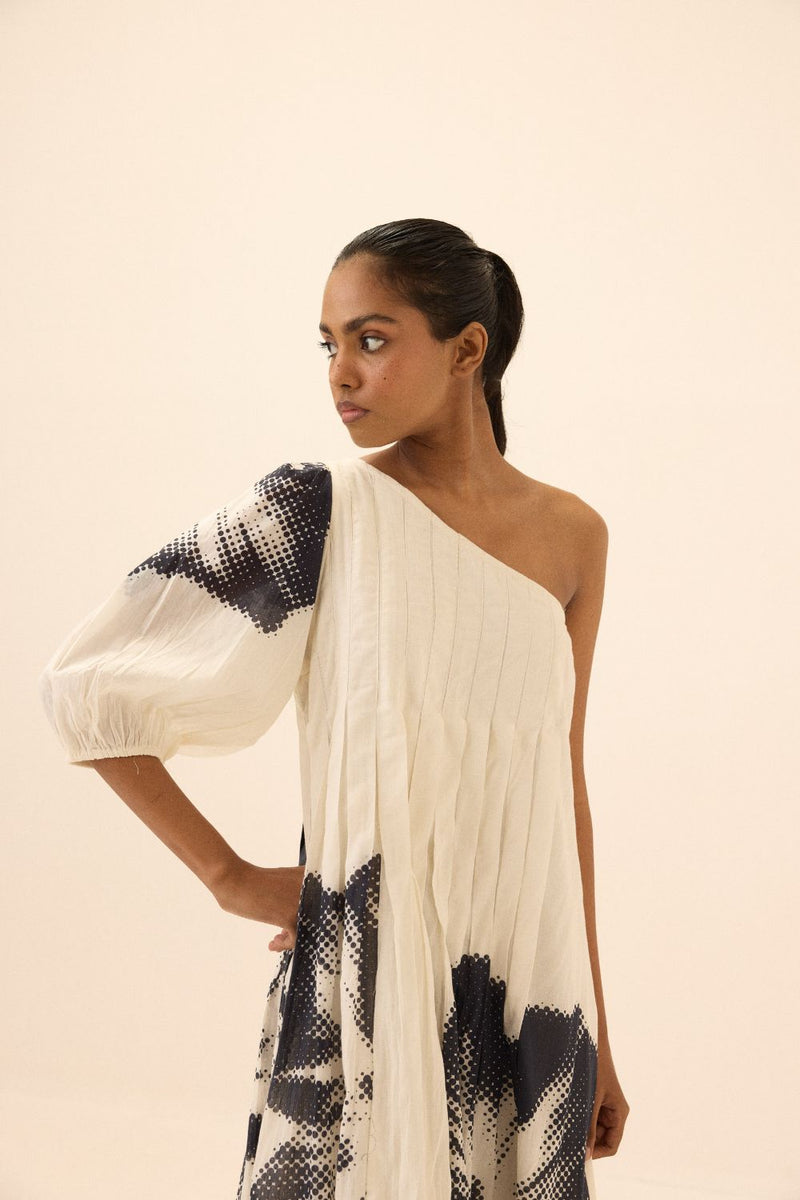 Iceberg Dress mul by Khara Kapas in black for women in Singapore