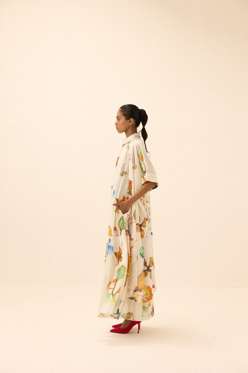 Ivy Bloom Shrug mul by Khara Kapas in multi for women in Singapore