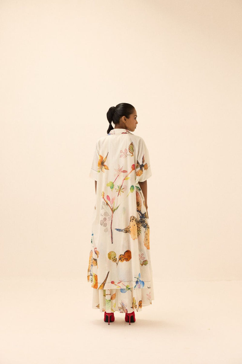 Ivy Bloom Shrug mul by Khara Kapas in multi for women in Singapore
