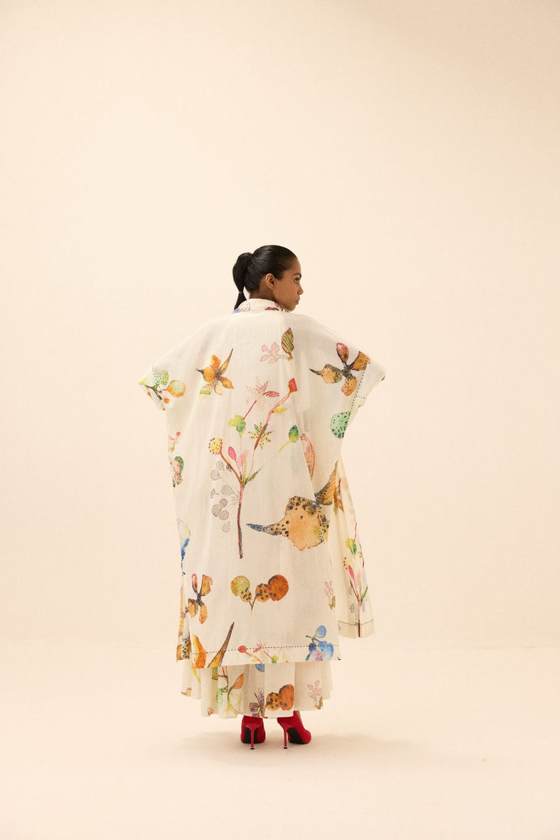 Ivy Bloom Shrug mul by Khara Kapas in multi for women in Singapore